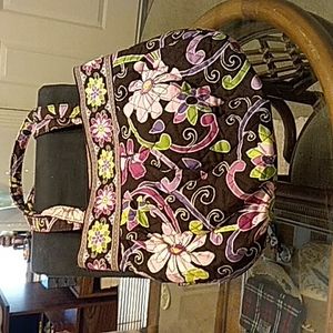 Vera Bradley Handbag in Purple Punch